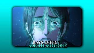 Rays effect alight motion (Preset)