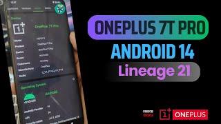 One Plus 7T Pro Android 14 (Lineage Custom ROM)