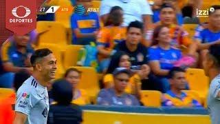 Gol de Andrade | Tigres 0 - 1 Atlas | Apertura 2018 - J8 | Televisa Deportes