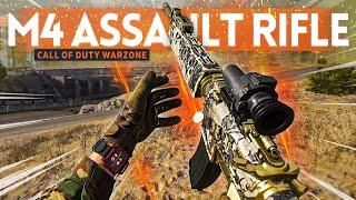 The M4 Is the BEST Assault Rifle in WARZONE! (Class Setup Loadout)