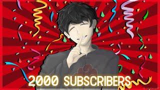 THANK YOU FOR 2000 SUBSCRIBERS! (Face Reveal)