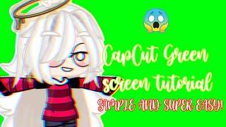 How to do green screen on CapCut! SIMPLE + EASY TUTORIAL