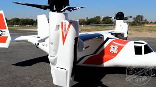 V-22 Osprey RC VTOL Coast Guard Edition with Tech Tips!