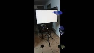 Turn your broken tv into a projector screen it does work