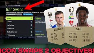 HOW TO COMPLETE ICON SWAPS 2 OBJECTIVES FAST! (UNLOCK ICON SWAPS 2 TOKENS QUICKLY) - FIFA 22