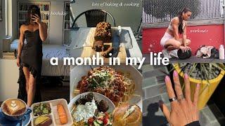 A Month of Personal Growth: Life as a Trainer, Workouts, My Birthday, Major Update, & Daily Routines