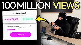 How much I earned from 100 MILLION Snapchat Story Views (Revenue Share Program)