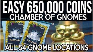 ALL 54 GOLDEN GNOME LOCATIONS! Plants Vs Zombies Garden Warfare 2 Fast Coins