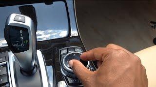 How the touchpad works on the BMW iDrive controller Houston Texas