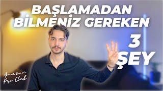 Amazon'a Başlamadan Önce Bilmeniz Gereken 3 SIR!