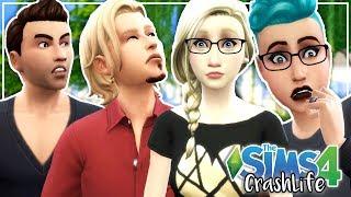 MEETING THE NEW NEIGHBORS  // The Sims 4 CrashLife | Ep. 2