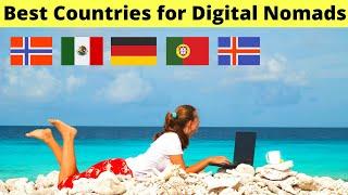 10 Best Countries to live for Digital Nomads (work and travel)