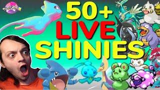 [LIVE] 50+ SHINY POKEMON COMPILATION! SHINY POKEMON MONTAGE! - SHINY REACTIONS