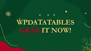 Save 60% on wpDataTables: The Best Tables & Charts WordPress Table Plugin of 2024