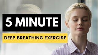 Diaphragmatic Breathing: 5 Minute Deep Breathing Exercise for Beginners