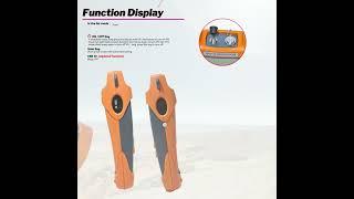 Mini 60KM OTDR Simple Optical Time Domain Reflectometer Built in VFL with FC SC LCD Fiber Ranger