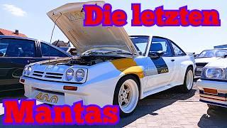 Opel Manta der YouTube Film - Kultauto Treffen im Ruhrgebiet - Dorsten Hervest - NRW - 11.08.2024