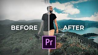 How to COLOR GRADE videos FAST | Create LUTs in Premiere Pro TUTORIAL