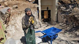 The operator's gift to the grandmother in the cave: a bakery near the cave