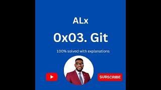 0x01. Git  alx software engineering (github)