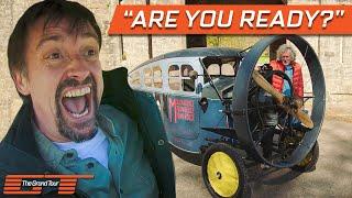 Richard Hammond Terrifies Clarkson and May in a Helicar | Carnage A Trois