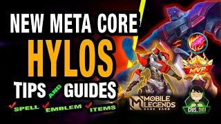 HOW TO CORE TANK META !! | HYLOS CORE Best Build for 2021 | Gameplay & Build - Mobile Legends