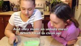 Science Project Oobleck - a Non-Newtonian Fluid