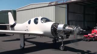 Lancair Evolution engine run