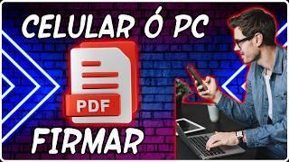 ️Como FIRMAR un PDF  Opciones GRATUITAS desde CELULAR Ó PC