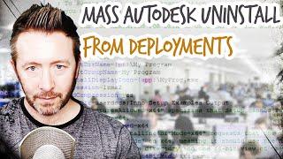 How To Remove Autodesk Network Deployments MUCH More Efficiently