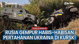 Prajurit Brigade Marinir Pengawal Terpisah ke-810 Rusia Hancurkan Posisi Ukraina