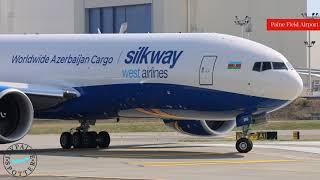 Silk Way West Airlines 777F Test Flight Takeoff