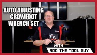 Product Demo of the ARES Tool (33009) Auto Adjusting Crowfoot Wrench Set