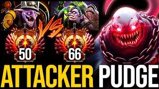 Attacker Pudge Completely Destroyed Timbersaw MID | Pudge Official