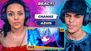 Rap do Dabi (Boku no Hero) - CHAMAS AZUIS | Takeru [Prod. 808 Ander] | [ React Rap Nerd ] 