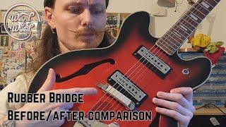 Rubber Bridge Before/After Comparison