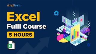 Microsoft Excel Tutorial For Beginners 2024 | Microsoft Excel Full Course | Excel | Simplilearn