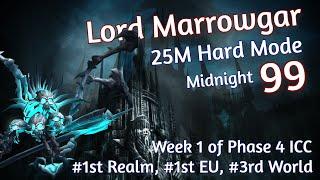 99 Parse Boomie Lord Marrowgar 25 HM #1 Realm #1 EU #3 World | ICC WotLK Phase 4 Balance Druid