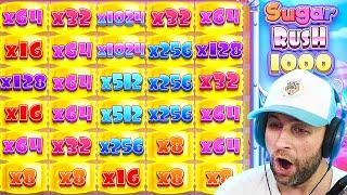 I got a CRAZY WIN on SUGAR RUSH 1000 & did MASSIVE SPINS!! WHAT IS MY LUCK!? (Bonus Buys)
