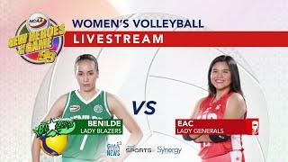 NCAA Season 99 | CSB vs EAC (Women’s Volleyball) | LIVESTREAM