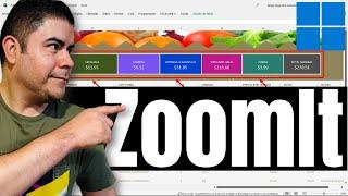 Cómo usar ZoomIt para Anotar en pantalla, hacer Zoom y grabar