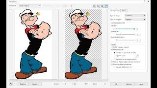 COMO TRANSFORMAR IMAGENS EM VETOR  AUTOMATICAMENTE NO CORELDRAW TUTORIAL