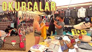 ANTALYA / ALANYA OKURCALAR  BAZAAR on Friday Full review #turkey #okurcalar #alanya #antalya #bazaar