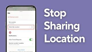 How do I Stop Sharing my Location on Google Maps | Turn off location sharing?