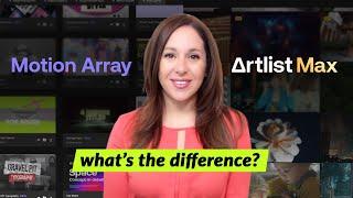 Motion Array vs Artlist Max? | A Review.