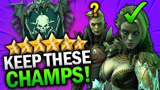BEST F2P CHAMPIONS to MAX for Faction Wars! (Undead Hordes) - Raid Shadow Legends Guide