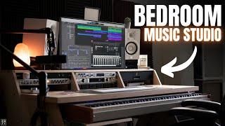 EPIC BEDROOM STUDIO Setup For Music Production (2022) | Arturo Lopez (Studio Tour)