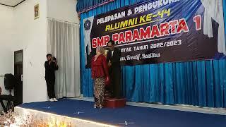 pengukuhan prosesi alumni wisuda SMP Paramarta 1 Seputih Banyak tahun 2023