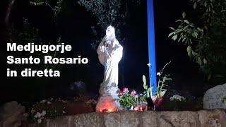 Medjugorje, Santo Rosario in diretta