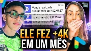 Aluno Fatura +de 4 Mil Reais/mês com Google Ads para Afiliados